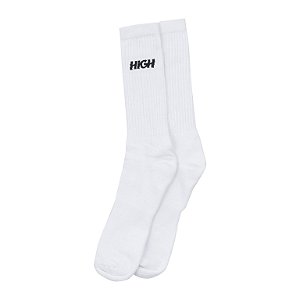 Meia HIGH Pack Long Socks Logo White