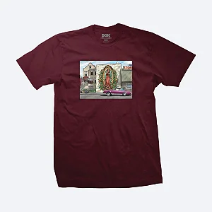 Camiseta DGK Oracion  Burgundy