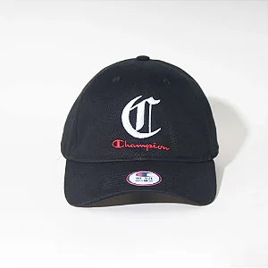 Boné Champion Dad Hat C Gothic Black