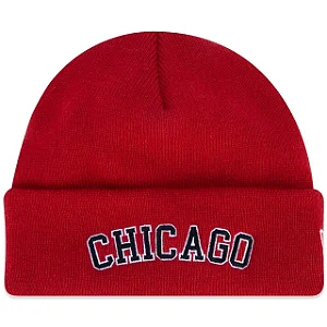 Gorro New Era Core NBA Chicago Bulls Beanie Red