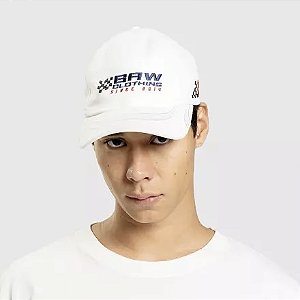 Boné BAW Dad Hat Street Racing Off White