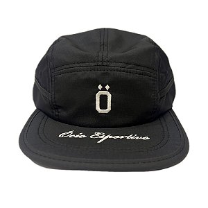 Boné Öus 5 Panel Ócio Ripstop Preto