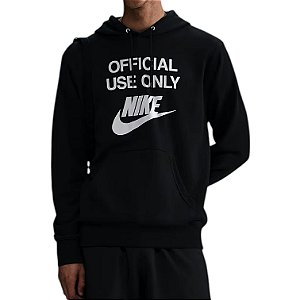Moletom Nike Club Official Hoodie Black