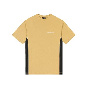 Camiseta Disturb Panels in Bege