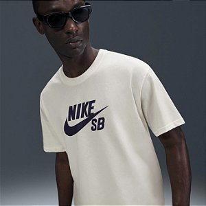 Camiseta Nike SB Logo HB Tee Off White