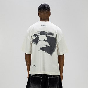 Camiseta Take-Off Blur Boxy Off White