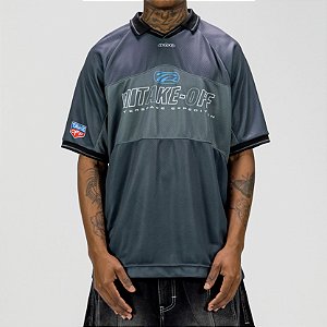 Camisa Take-Off Polo Jersey Black