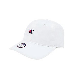 Boné Champion Baseball Six C Logo Athletic White