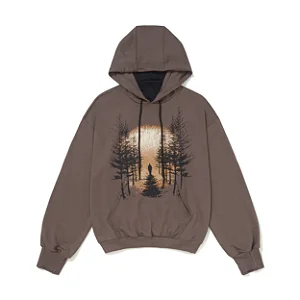 Moletom HIGH X QC Mask Hoodie Overview Grey