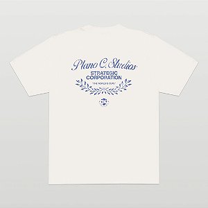 Camiseta PLANO C "STUDIOS" Off White