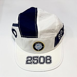 Boné Öus 5 Panel Nautico Azul Branco