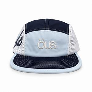 Boné Öus 5 Panel Fili Ice Azul Branco