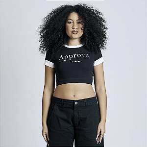 Cropped Approve Babylook Chromatic Black