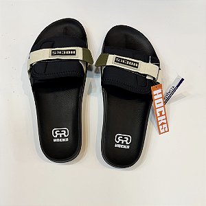 Chinelo Hocks Slide Bravo Black Forest