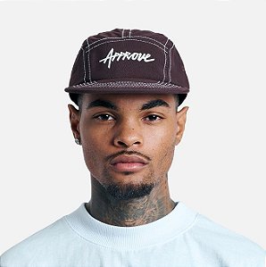 Boné Approve 5 Panel Only Brown