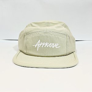 Boné Approve 5 Panel Only Bege