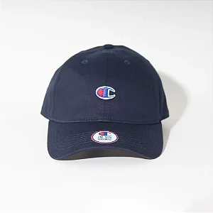 Boné Champion Baseball Six C Logo Athletic Navy