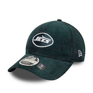 Boné New Era 9FORTY NFL New York Jets M-Crown Corduroy Dark Green