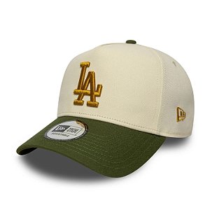 Boné New Era 9FIFTY MLB Los Angeles Dodgers Patch Beige