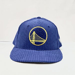Boné New Era 59FIFTY NBA Golden State Warriors Fitted Chenille Pop Royal Blue
