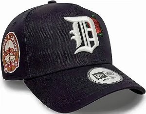 Boné New Era 9FORTY MLB Detroit Tigers Cooperstown Floral A-Frame Navy