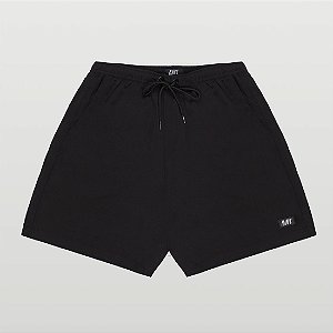 Shorts PLANO C Logo Patch Preto
