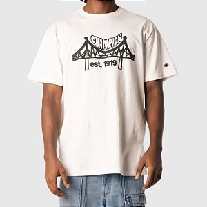 Camiseta Champion MC NYC Off White