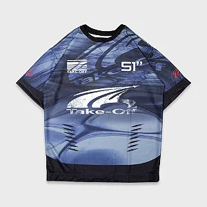 Camiseta Take-Off 51 Blue Jersey Tee