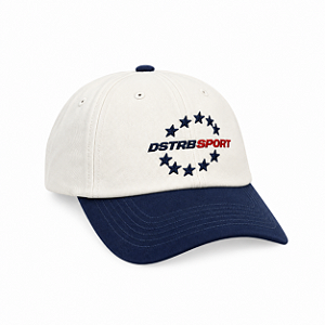 Boné Disturb League DSTRB Dad Hat White