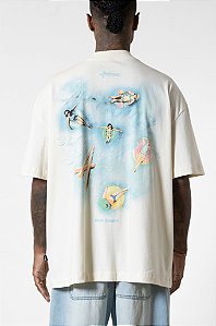 Camiseta Approve Core Miami Pool Off White