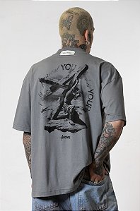 Camiseta Approve Huge Savior Grey