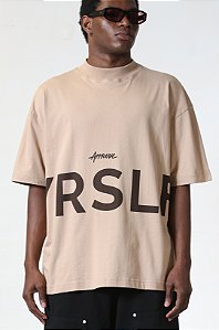 Camiseta Approve Huge YRSLF Big Logo Bege