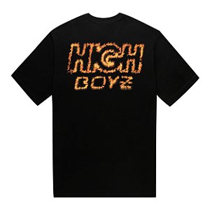 Camiseta HIGH Tee Fire Boyz Black