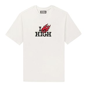 Camiseta HIGH Tee I Love High White