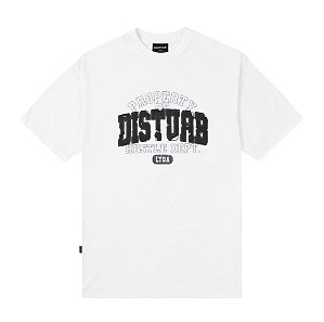 Camiseta Disturb Hustle White