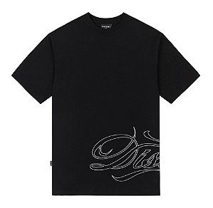 Camiseta Disturb Script Black