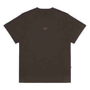 Camiseta PLANO C Logo Embroidery Brown