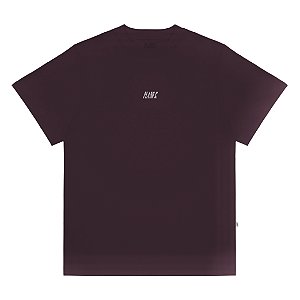 Camiseta PLANO C Logo Embroidery Burgundy