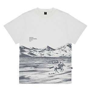 Camiseta PLANO C Lone Rider White