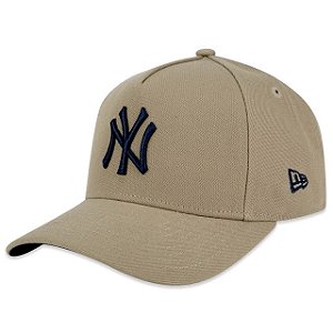 Boné New Era 9FORTY MLB A-Frame New York Yankees Hat Beige