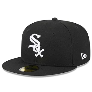 Boné New Era 59FIFTY MLB Chicago White Sox Game Cap Black