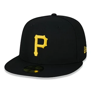 Boné New Era 59FIFTY MLB Pittsburgh Pirates Game Cap Black