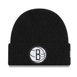 Gorro New Era Skull Knit NBA Brooklyn Nets Beanie Black