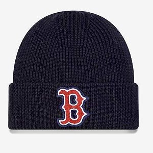 Gorro New Era Skull Knit MLB Boston Red Sox Beanie Navy