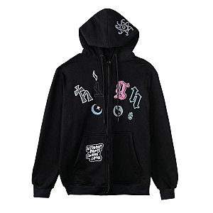 Moletom HIGH Symbols Hoodie Black