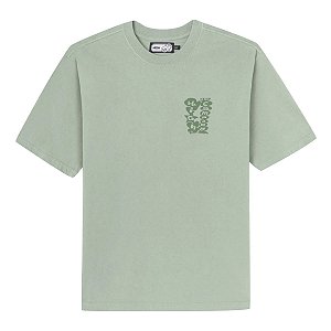 Camiseta HIGH Tee Graffiti Light Green