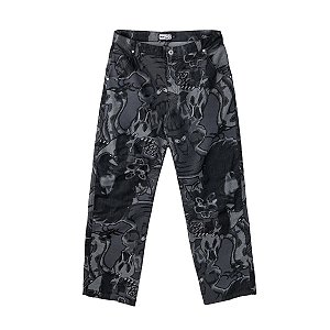 Calça High Jacquard Pants Black