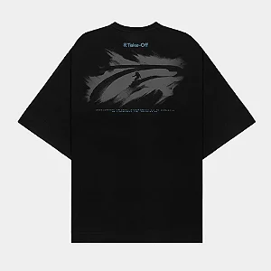 Camiseta Take-Off Snowfield Tee Black
