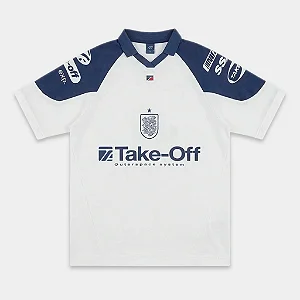 Camiseta Take-Off Standard V1 Polo Off White Navy