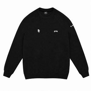 Moletom PLANO C Team Crewneck Black
